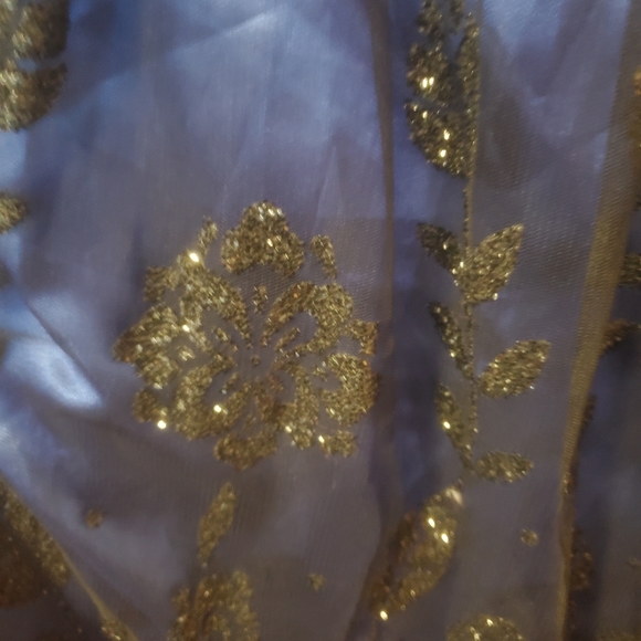 Vintage Sparkly Prom Dress y2k Whimsigoth - Picture 4 of 13